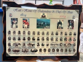 Haiti's Hero of Independence & Chiefs of State Poster